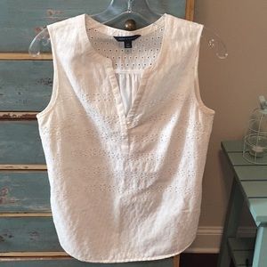 Tommy Hilfiger cream sz S/P top